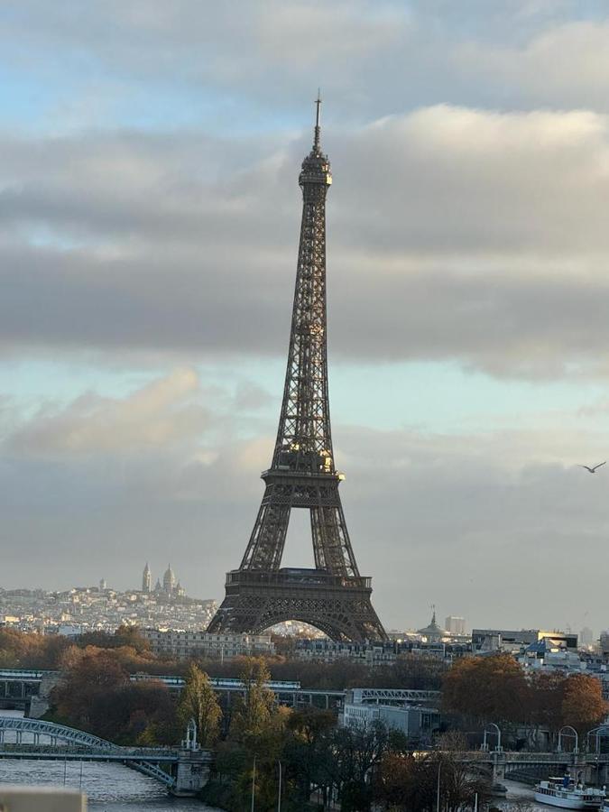 Appartement Vue Tour Eiffel Paris 16 Eme 外观 照片