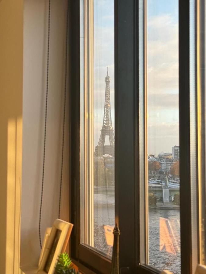 Appartement Vue Tour Eiffel Paris 16 Eme 外观 照片