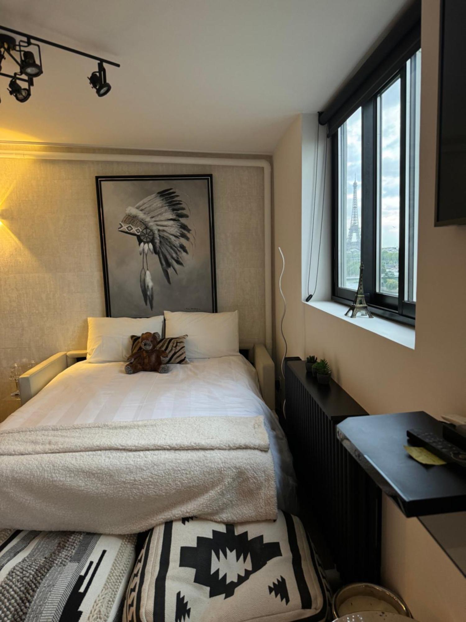 Appartement Vue Tour Eiffel Paris 16 Eme 外观 照片