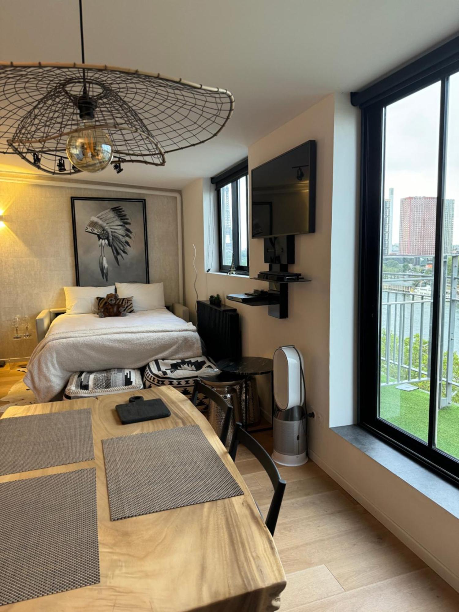 Appartement Vue Tour Eiffel Paris 16 Eme 外观 照片